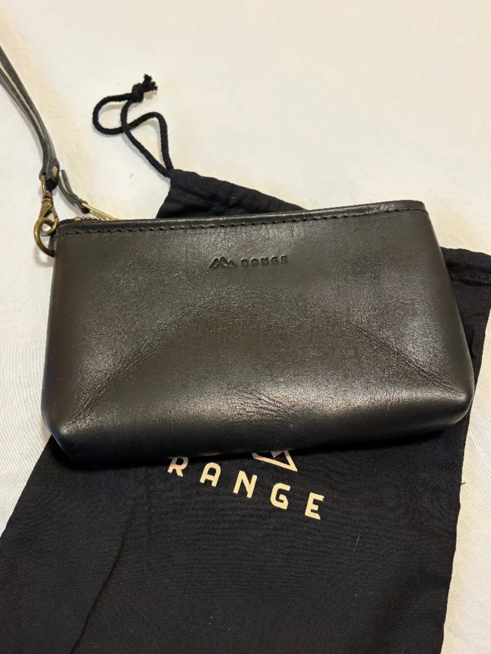 Range Leather McKinley Clutch - Black